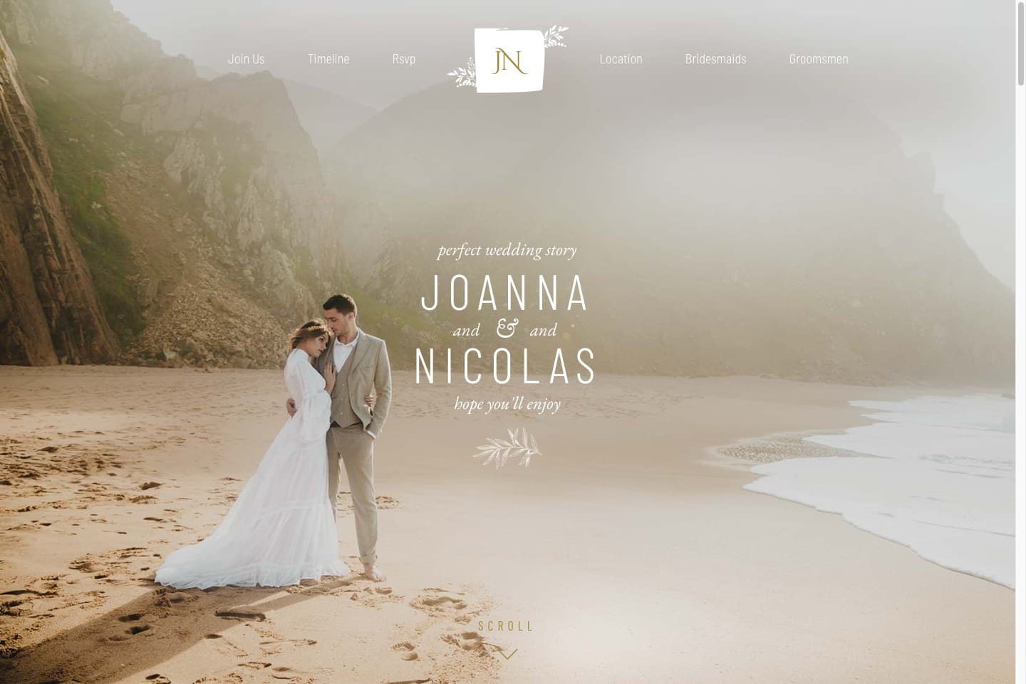 Wedding website
